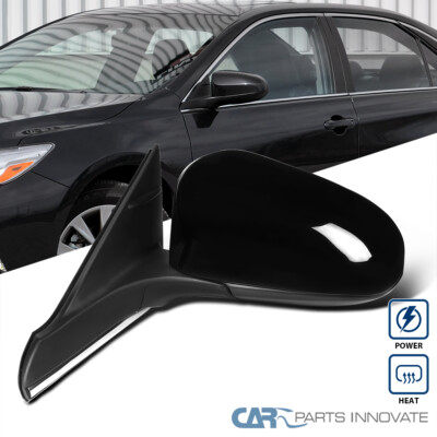 Left/Driver Side Mirror Fits 2015-2018 Toyota Camry Black 5Pin Power Heated View