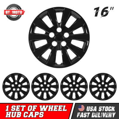 Wheel Hubcaps 16'' For 2011-2017 Nissan Leaf 2013-2019 Nissan Sentra Set Of 4pcs