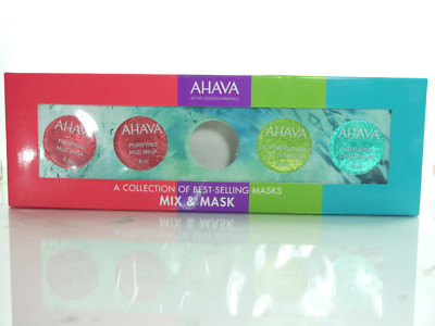 AHAVA - Active Dead Sea Minerals - Mix & Mask Collection 4 Pc SET 
