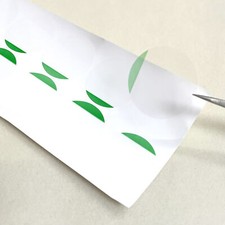 27MM Transparent Round Protective Film Watch Back Case Sticker for Watchmaker