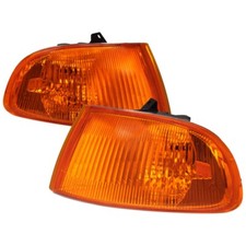 For 92-95 Honda Civic 2/3 door EG  Hatch Orange Amber Corners Blinkers SiR EX HX