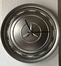  MERCEDES WANDUHR RADKAPPE ** NEU ** OLDTIMER EDELSTAHL CHROM RADKAPPEN