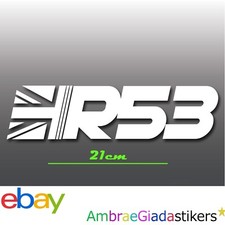 Adesivo Vinile R53 Mini Cooper S 