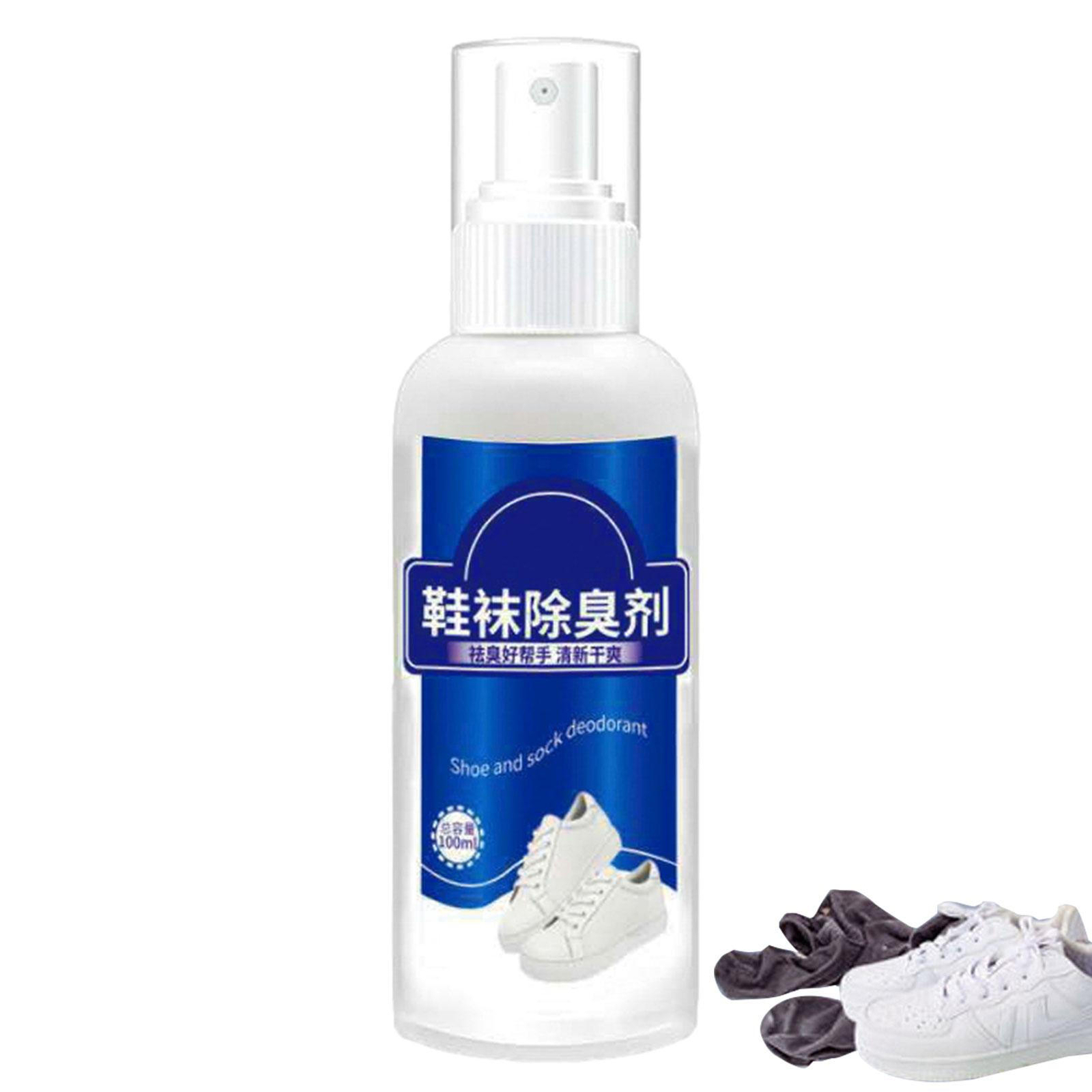 Spray de pies 100 ml para zapatos desodorante calzado spray removedor de olores ambientador de zapatos