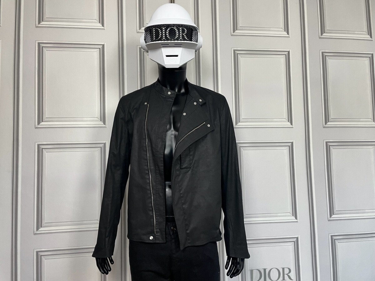 Dior Homme 11AW (クリス期)ワックスコットン　シングルライダース UltraRare & Great Dior Homme SS11 Waxed Cotton Motocycle Jacket | eBay