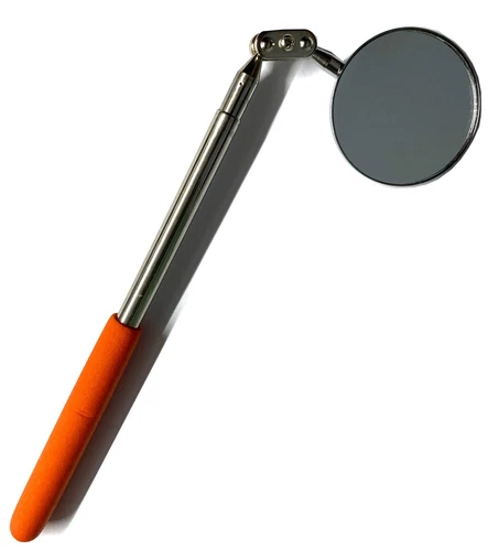 Inspection Mirror Telescopic Extending 50mm x 360mm Pen Mechanics Garage Tool
