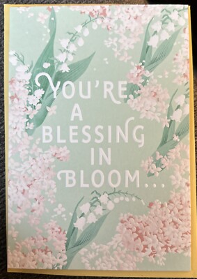 Hallmark  You re a Blessing in Bloom  Greeting Card 