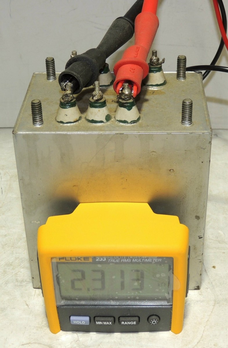 Early Western Electric Silver Transformer KS-8571 Dated 4-42