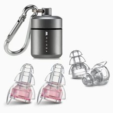 High Fidelity Concert Earplugs Reusable Musicians Ear Plugs 24dB Advanced Fil...