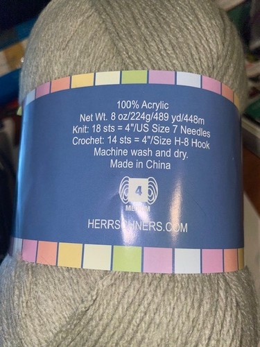 Herrschners WORSTED 8 and WORSTED 8 BABY - 8oz Several Colors to Choose From! - Picture 44 of 98