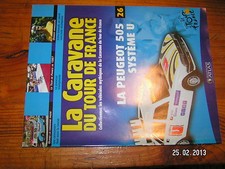 ¤ Fascicule Caravane Tour de France n°26 Peugeot 505 Quilfen Gimondi Tour 1997
