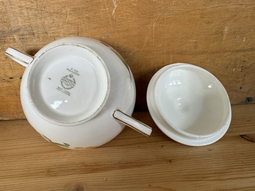 China de hueso de prado vintage Minton Sugar Bowl - Imagen 9 de 11