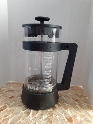 French Press Goodcook 8 Cup Coffee Maker Handle Lid Filter Barware Ships From US
