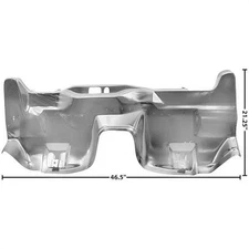 Dynacorn 1001AWT Transition Rear Floor Panel, 1970-1973 Camaro