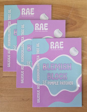 NEW 3-Pack of RAE Blemish Block Pimple Patches, 108 total count