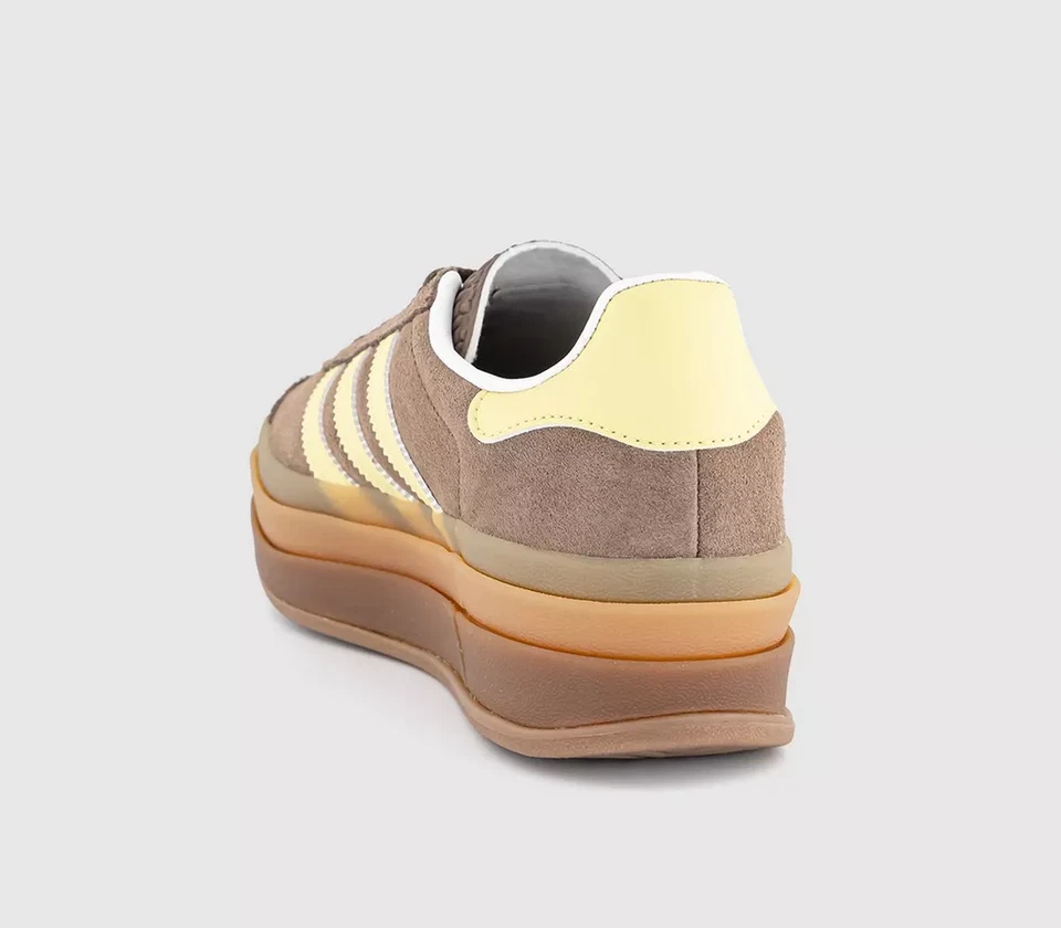 adidas Gazelle Bold Earth Strata Yellow Size UK 5 - Image 3 of 4