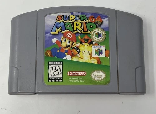 Super Mario 64 (N64, Nintendo 64, 1999) | Authentic, Tested