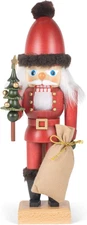 Christian Ulbricht  Seasonal Decorative Collectible Nutcracker Santa with Tree a