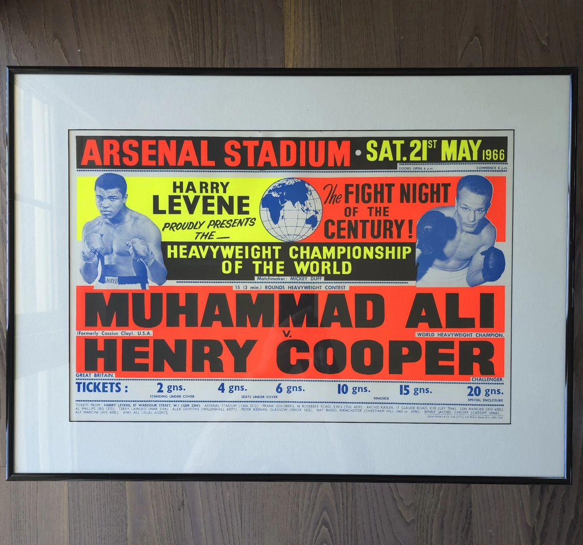 Boxing Original Vintage Sports Posters for sale | eBay