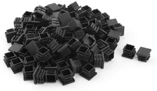 Square Plastic Plug, 3/4 Inch  50Pcs Tubing Plug Cap Tubing End Cap Chair Glide 