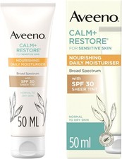 AVEENO Calm+ Restore Nourishing Daily Moisturiser SPF 50 Sensitive 50ml