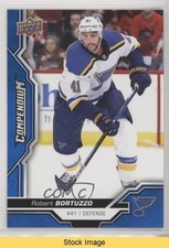 2018-19 Upper Deck Compendium Blue Robert Bortuzzo #730 READ ds4