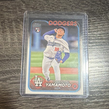 Topps 2024 Topps Series 2 Yoshinobu Yamamoto Dodgers #553 Base (RC)