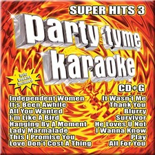 Various Artists - Party Tyme Karaoke: Super Hits 3 - Music CD