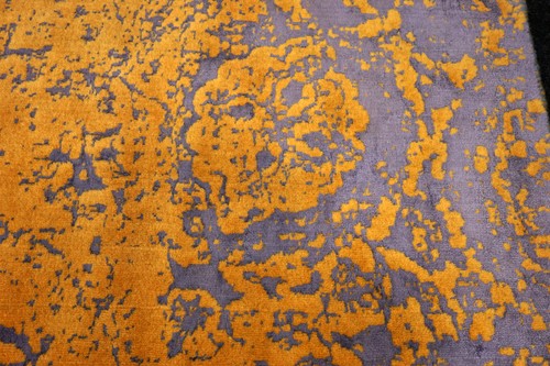 Orient Teppich Täbriz 343 X 232 CM Tabriz Oro Viola Persiano Fatto A Mano - Foto 14 di 18