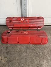 Mickey Thompson Big Block Chevy Mt Finned Aluminum Valve Covers Bbc 396 427 454