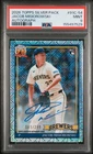 2026 Topps Series 1 Jacob Misiorowski 1991 Topps Baseball Chrome Autographs (PSA 9)