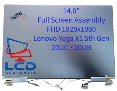 Lenovo 5M10Z37056 14'' FHD 60Hz Touch Digitizer Laptop LCD Screen