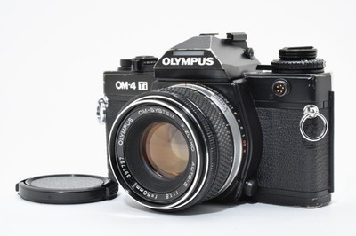 Olympus Om-4Ti Black Slr Film Camera F.Zuiko 50mm F1.8 Tested