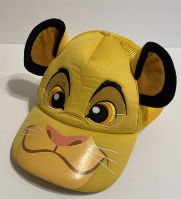 Disney Parks  Simba Foam Hat Cap Snapback One Size Multicolor The Lion King 3D
