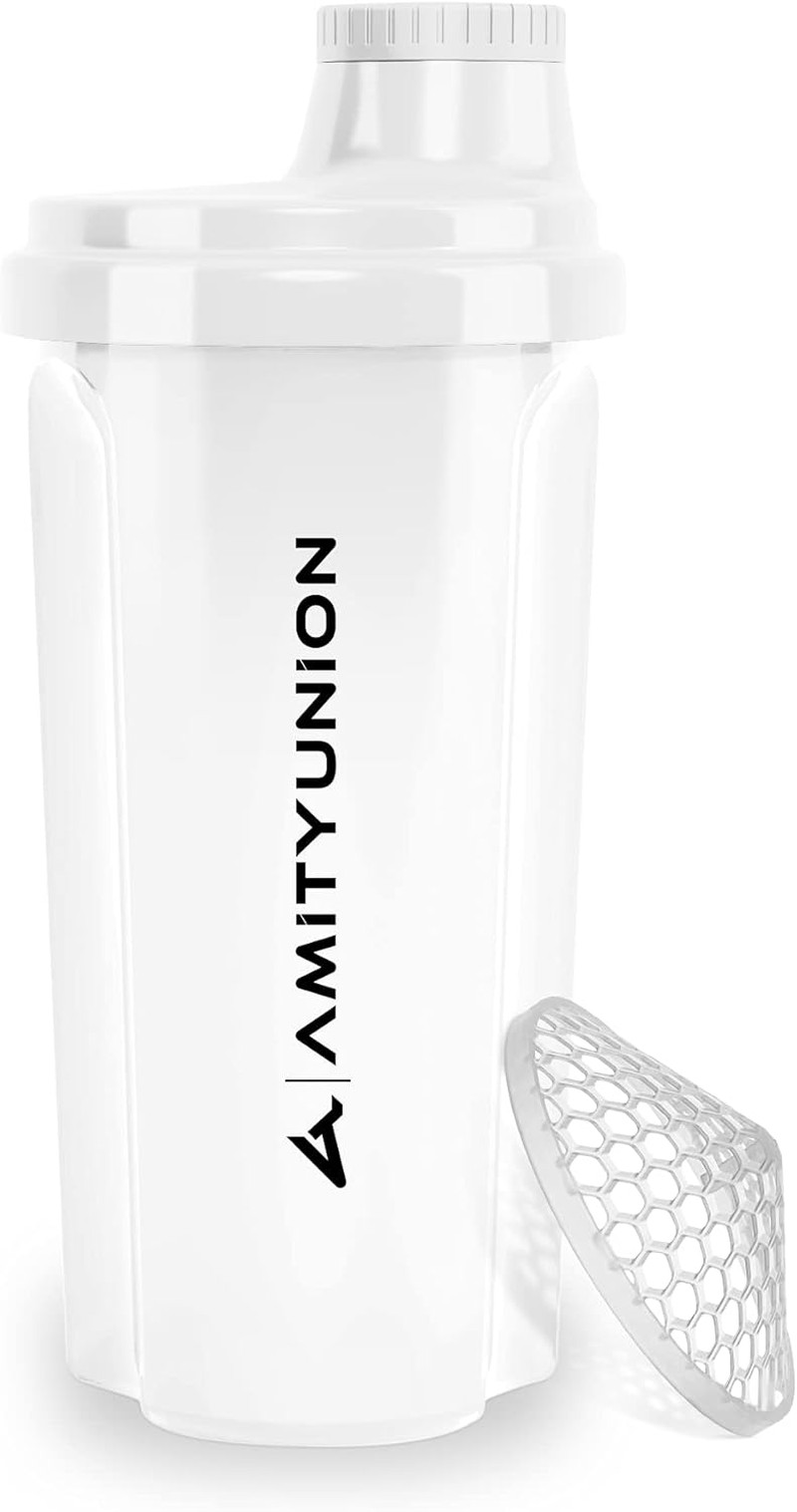 Shaker per Proteine 500 Ml Heaven a Prova Di Perdite, Senza BPA Con Setaccio Cli