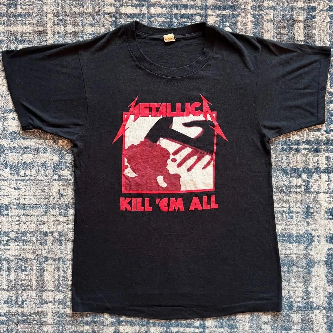 レア　メタリカ　キルエムオール　Tシャツ　ヴィンテージ　黒　XL スリフティ Metallica Kill Em All In Men's T-Shirts for sale - eBay