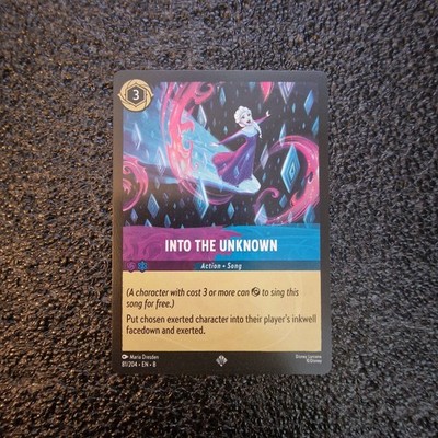 Ins Unbekannte - 81/204 - super selten - Disney Lorcana
