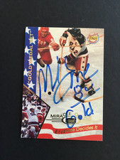 MIKE ERUZIONE AUTOGRAPHED 1995 # 47 SIGNATURE ROOKIE  CARD. rookie card picture