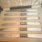 M. Bilsky & Son Ltd Ottawa 6-Piece Knife Set with Case, White & Silver — photo 3