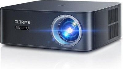 PUTRIMS K12 Smart Beamer 1500 ANSI Google TV Netflix 4K 1080p Autofokus