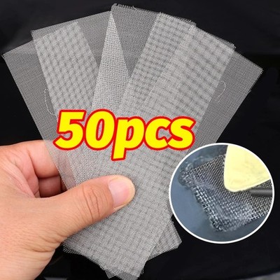 5x Stahl Reparatur Gitter Auto Stoßstange Kunststoff Loch Riss Flicken zuschneidbar Schweißen