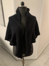 Ralph Lauren Luxus Poncho Stola Cape XXL 100% Angora Extravagant