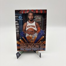 2025-26 Bowman Jalen Brunson Hobby Stars Big Apple Collectibles Insert 🏀