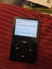 Ipod 60gb A1137 Silver and Black Tested and Working No Box No Accessories