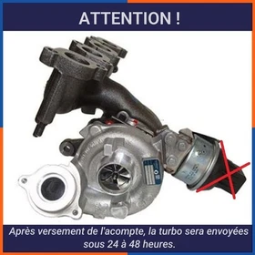 Turbolader für AUDI, SEAT, SKODA, VW 2.0 TDI quattro 163PS - 170PS |...