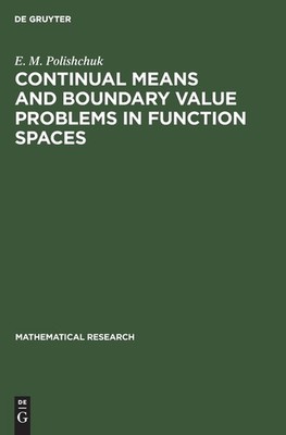 Continual Means And Boundary Value Problems In Function Spaces