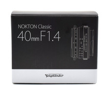  Unused in Box Voigtlander NOKTON classic 40mm f/1.4 MC VM Leica M from JAPAN