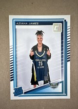 2025 Panini Donruss WNBA - Dallas Wings - Rated Rookie Aziaha James #95 (RC)