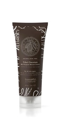 NEW Tweak'd by Nature TRIBAL CHOCOLATE All-Purpose Rescue Cream 3oz Sealed Peru