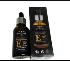 100% Face Sérum ,Vitamin E - 30ml Rich In Vitamin E extract Moisturizing &